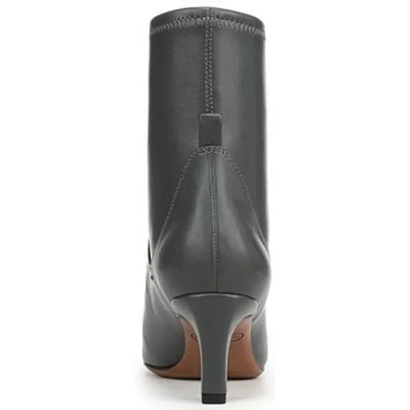 MSRP $175 Franco Sarto Size 8 Women's Tarrin Square Toe Zip Short Boots Blue - Picture 5 of 5